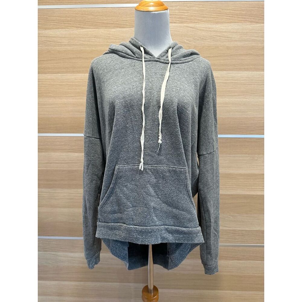 Brandy Melville John Galt  hi low Hoodie Pullover Heather Gray one size SOFT!!!